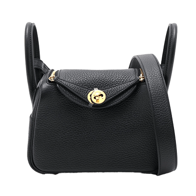 エルメス ミニリンディ トリヨンクレマンス ブラック ゴールド