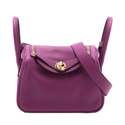 エルメス リンディ ミニ20 スイフト アネモネ ゴールド