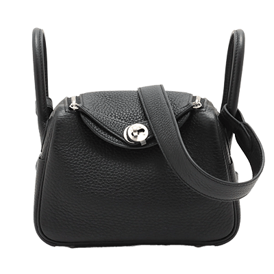 エルメス リンディ ミニ20 トリヨンクレマンス ブラック シルバー