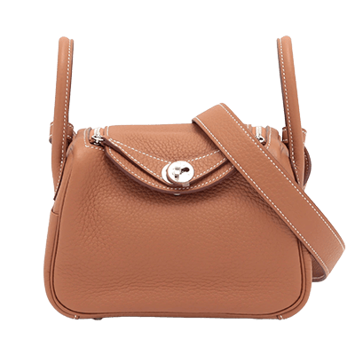 エルメス リンディ ミニ20 トリヨンクレマンス ゴールド シルバー