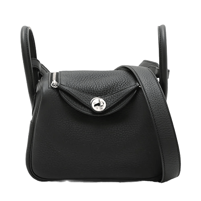 エルメス リンディ ミニ20 トリヨンクレマンス ブラック シルバー