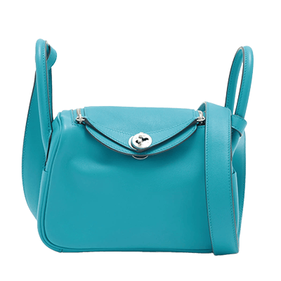 エルメス ミニリンディ スイフト ブルーフリーダ シルバー