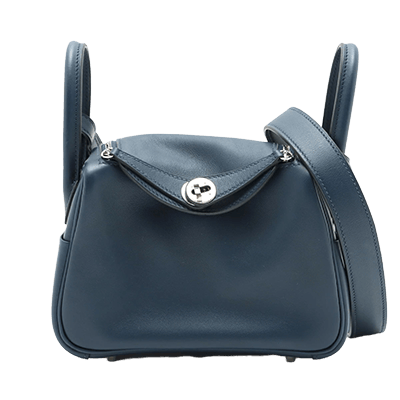 エルメス ミニリンディ ヴェルソ ヴォースイフト ブルーアンクル×ブルーフリーダ シルバー