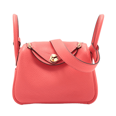 エルメス ミニリンディ トリヨンクレマンス ローズテキサス ゴールド