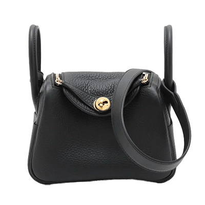 エルメス リンディ ミニ20 トリヨンクレマンス ブラック ゴールド