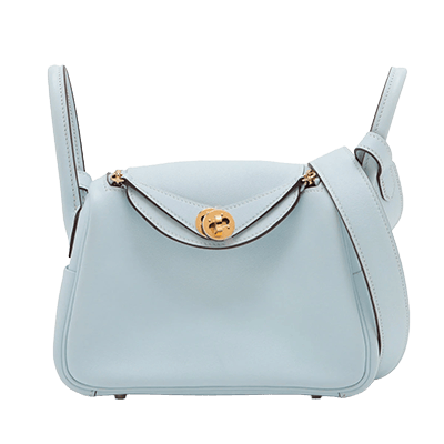 エルメス ミニリンディ ヴォースイフト ブループリュム ゴールド