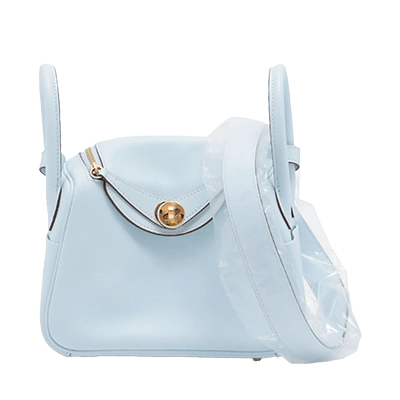 エルメス ミニリンディ ヴォースイフト ブルーブリュム ゴールド