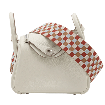 エルメス ミニリンディ マキシカドリーユ トリヨンクレマンス ナタ シルバー