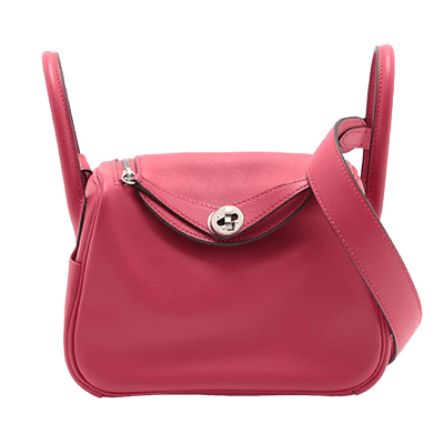 エルメス ミニリンディ ヴェルソ ヴォースイフト ローズメキシコ×カカオ シルバー