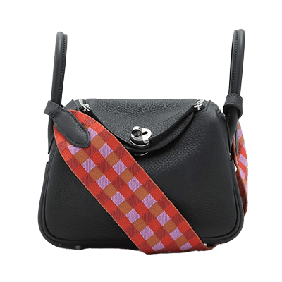 エルメス ミニリンディ マキシカドリーユ トリヨンクレマンス ブルーニュイ シルバー