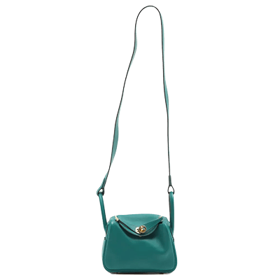 エルメス リンディ ミニ20 ヴォースイフト ヴェールボスフォール ゴールド