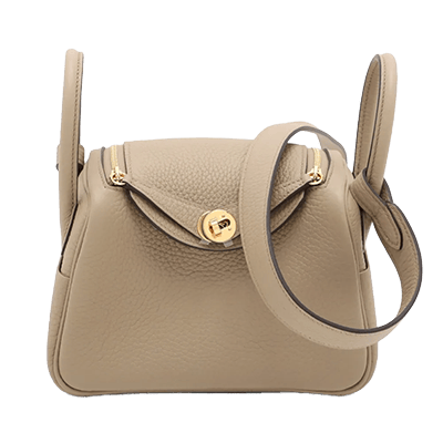 エルメス リンディ ミニ20 トリヨンクレマンス ベージュマルファ ゴールド