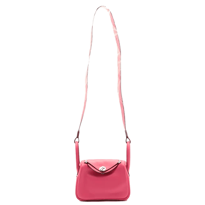 エルメス リンディ ミニ20 ヴォースイフト ローズメキシコ シルバー