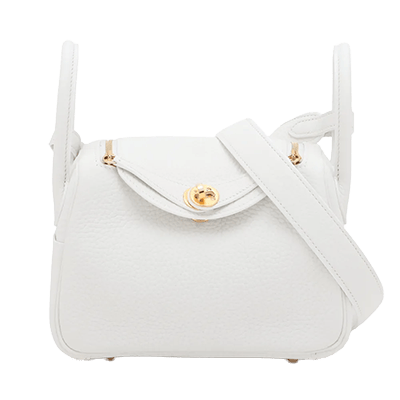 エルメス リンディ ミニ20 トリヨンクレマンス ニューホワイト ゴールド