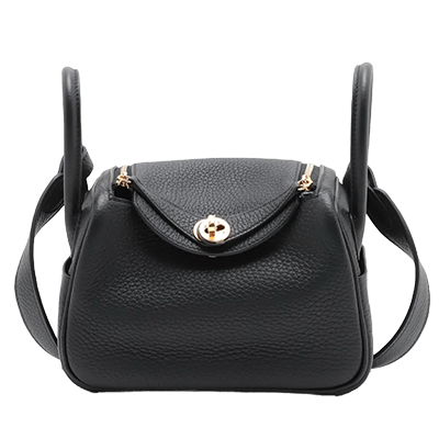 エルメス リンディ ミニ20 トリヨンクレマンス ブラック ゴールド