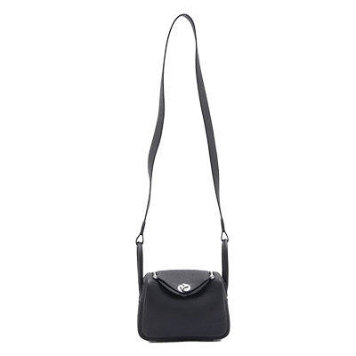 エルメス リンディ ミニ20 トリヨンクレマンス ブラック シルバー