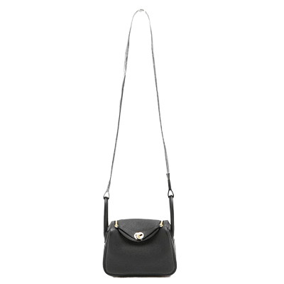 エルメス リンディ ミニ20 トリヨンクレマンス ブラック ゴールド