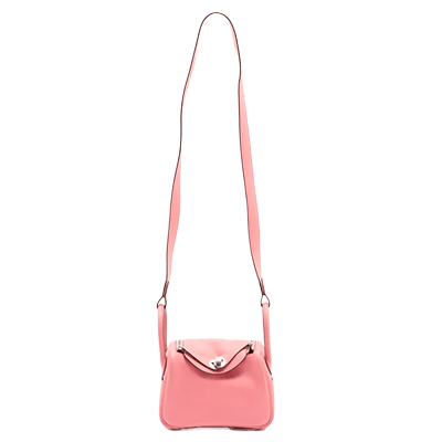 エルメス リンディ ミニ20 ヴォースイフト ローズエテ シルバー