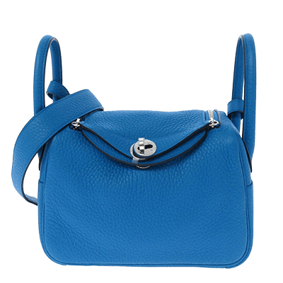 エルメス ミニリンディ ブルーフリーダ トリヨンクレマンス