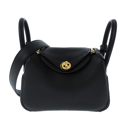 エルメス ミニリンディ 黒 トリヨンクレマンス