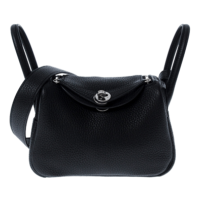 エルメス ミニリンディ 黒 トリヨンクレマンス