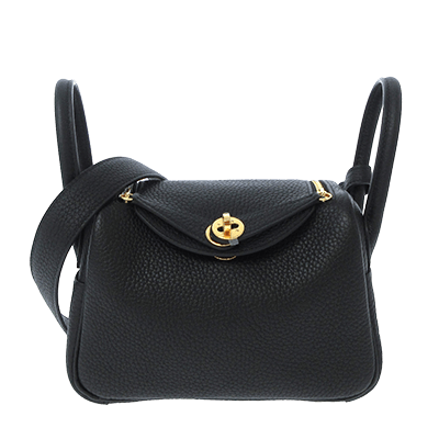 エルメス ミニリンディ 黒 トリヨンクレマンス