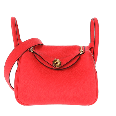 エルメス ミニリンディ ローズテキサス トリヨンクレマンス