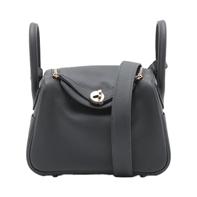 エルメス リンディ ミニ20 トリヨンクレマンス オレンジフィールド シルバー