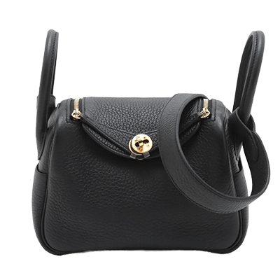 エルメス リンディ ミニ20 トリヨンクレマンス エトゥープ ゴールド