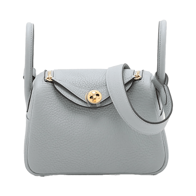 エルメス リンディ ミニ20 ヴェルソ スイフト グリペール×グリメイヤー ゴールド