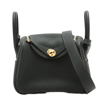 エルメス リンディ ミニ20 トリヨンクレマンス ブラック ゴールド