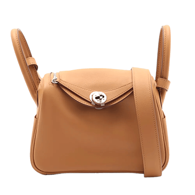 エルメス リンディ ミニ20 トリヨンクレマンス ローズアザレ シルバー