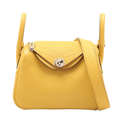 エルメス リンディ ミニ20 ヴェルソ ヴォースイフト セサミxセレスト シルバー