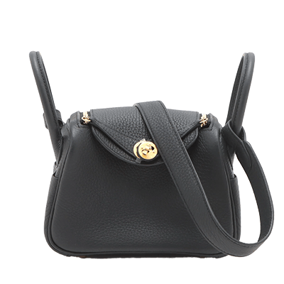 エルメス リンディ ミニ20 スイフト ローズサクラ シルバー