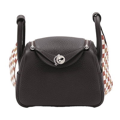 エルメス リンディ ミニ20 トリヨンクレマンス エトゥープ シルバー