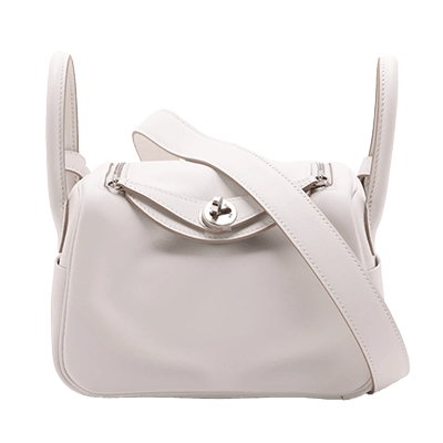 エルメス リンディ ミニ20 スイフト グリペール×グリメイヤー シルバー