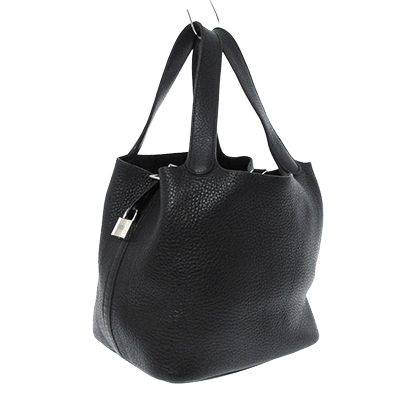 エルメス ピコタンロックMM 黒 トリヨンクレマンス 型番：060991CK-89