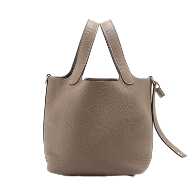 エルメス ピコタンロック18 PM トリヨンクレマンス ブルーオブスキュール シルバー