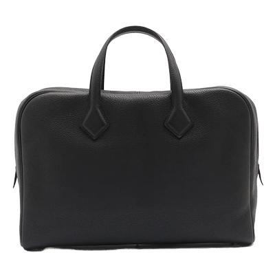 エルメス ヴィクトリア40 トリヨンクレマンス ブラック シルバー