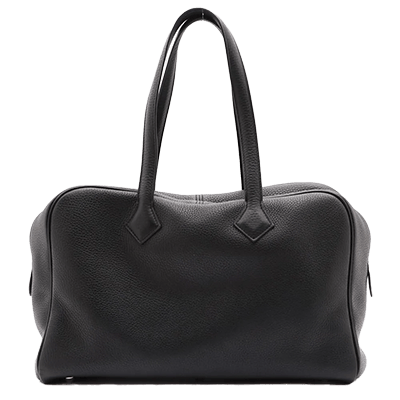 エルメス ヴィクトリア2 トリヨンクレマンス ブラック シルバー