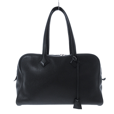 エルメス ヴィクトリア35 黒 トリヨンクレマンス