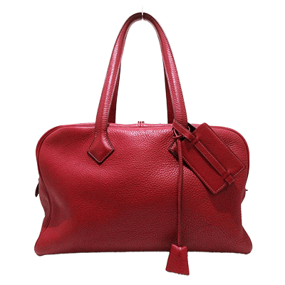 エルメス ヴィクトリア35 ルージュガランス  トリヨンクレマンス