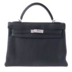 HERMES エルメス ケリー32 トゴ 黒