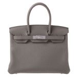 HERMES エルメス バーキン30 トリヨン エタン