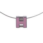 HERMES エルメス Hキューブネックレス