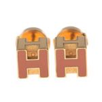 HERMES エルメス キューブピアス