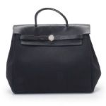 HERMES エルメス エールバッグアド トワルオフィシエ 黒