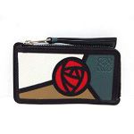 LOEWE ロエベ パズルコイン/カードホルダーローズ コインケース
