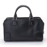 LOEWE ロエベ ハンドバッグ アマソナ28 ブラック カーフ