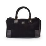 LOEWE ロエベ アマソナ36 黒 スエード 革